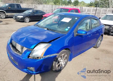 2012 Nissan Sentra 2.0 Sr из США, поврежденный, VIN 3N1AB6AP9CL727564